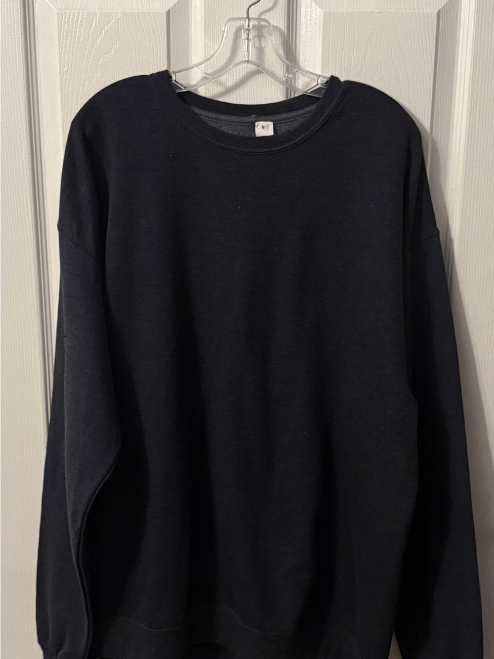 Unbranded Men's Dark Navy Crewneck Sweatshirt